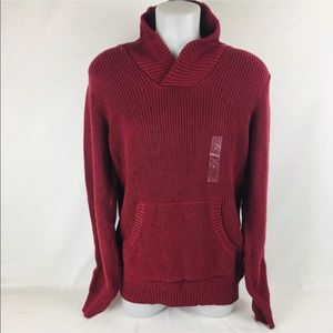 American Rag Mens Sweater Red Large E13-1